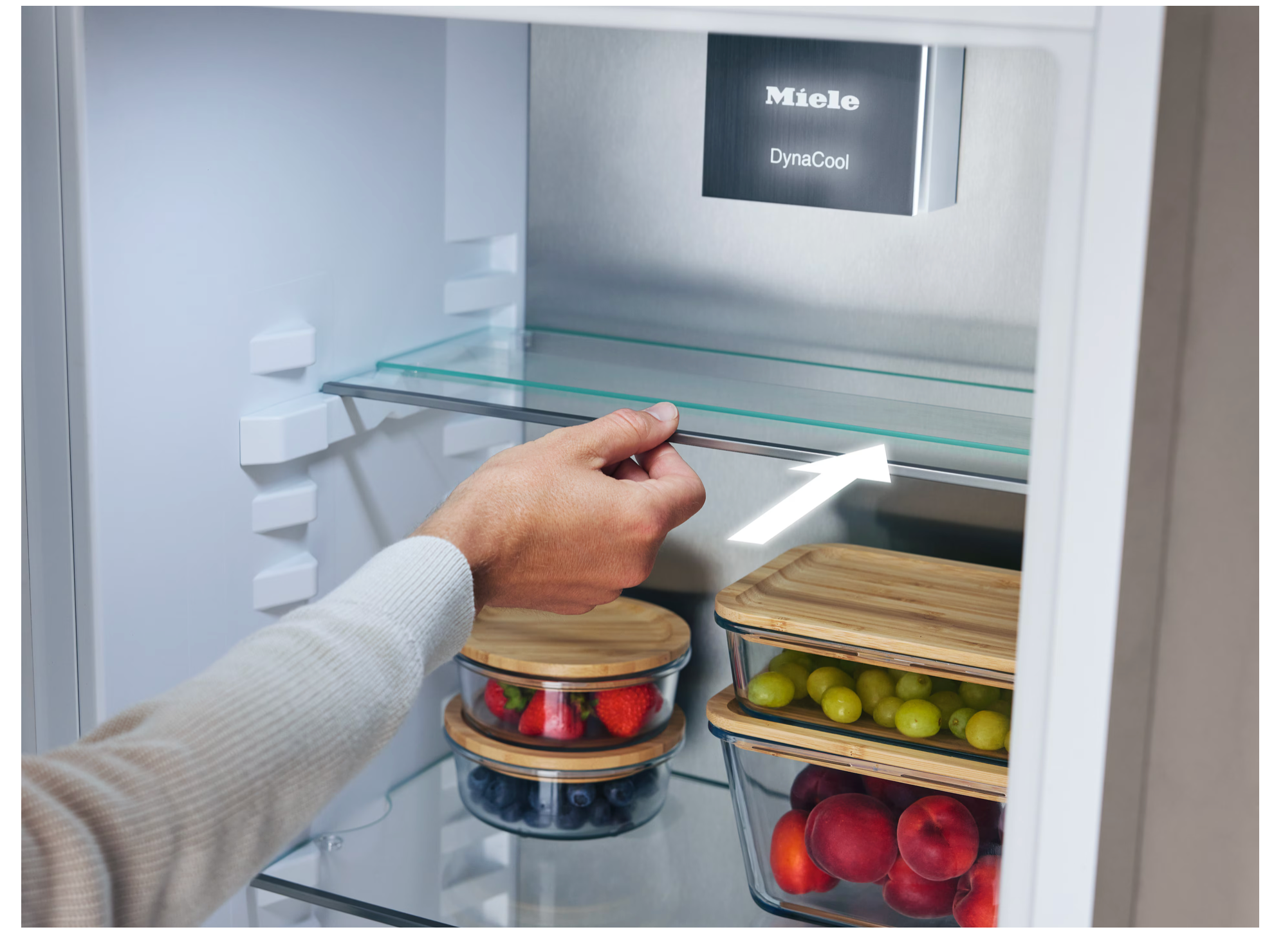 Miele Built-in fridge-freezer, 178 cm niche height Diamond KFN 7795 C