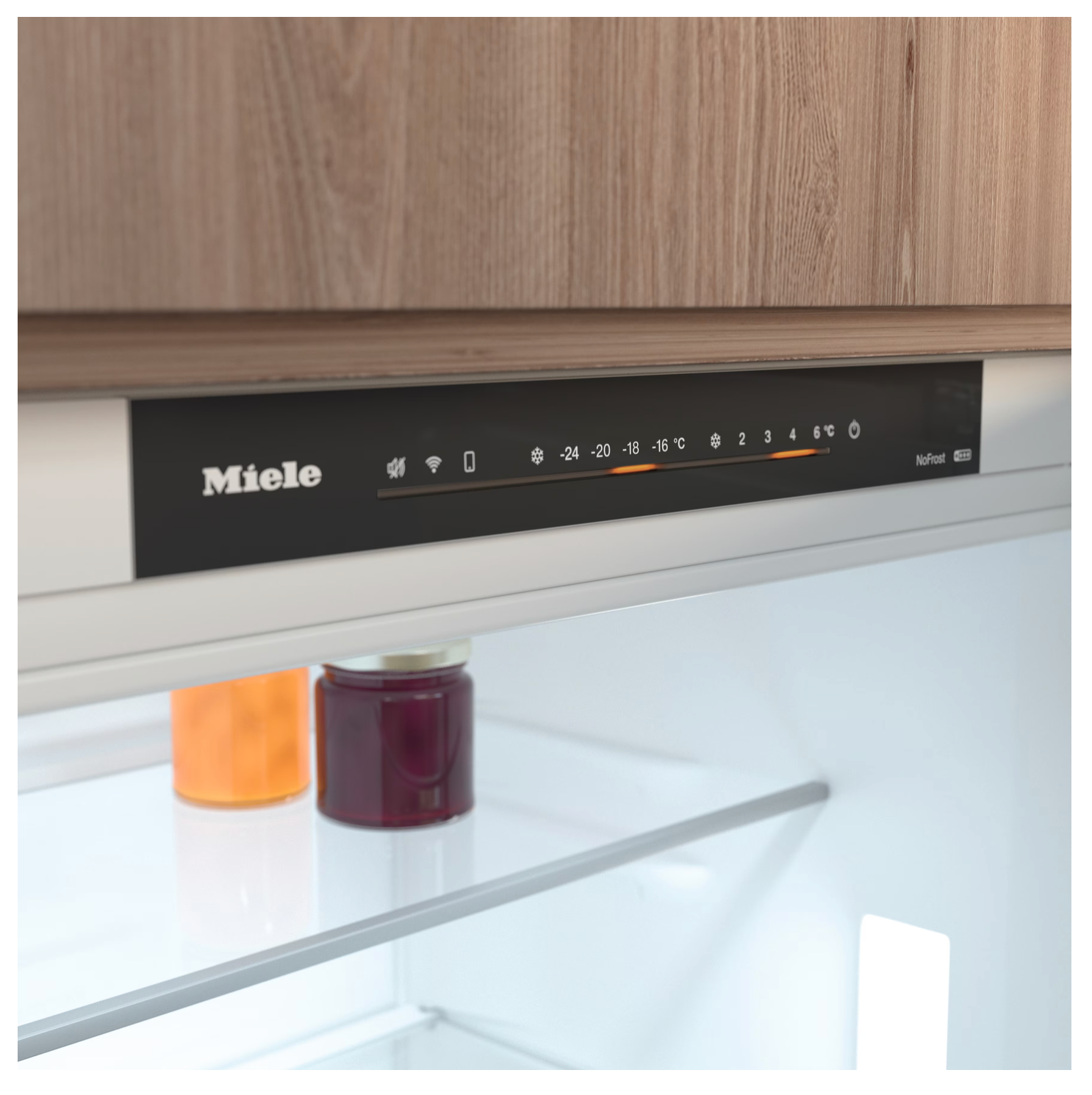 Miele XXL built-in fridge-freezer, 194 cm niche height Gold KFN 7934 D