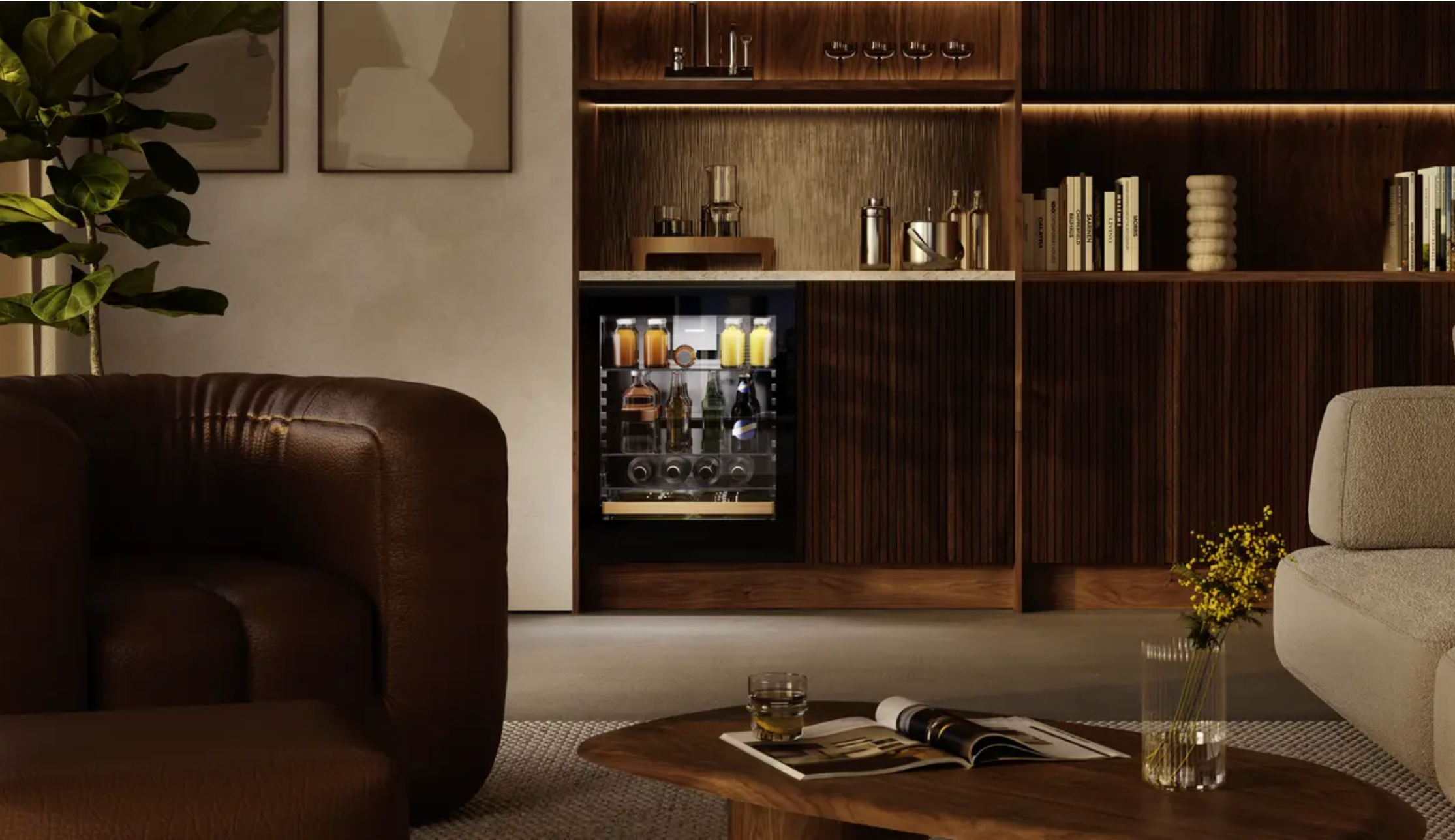 Liebherr UBCgb 3731 plus Fully Integrated under counter beverage fridge
