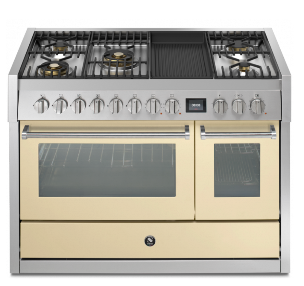 Steel Cucine Genesi 120cm Double Oven Range Cooker - GQ12SF-6M
