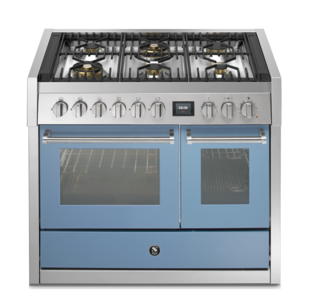 Steel Cucine Genesi 100cm Double Oven Range Cooker - GQ10SF-6W