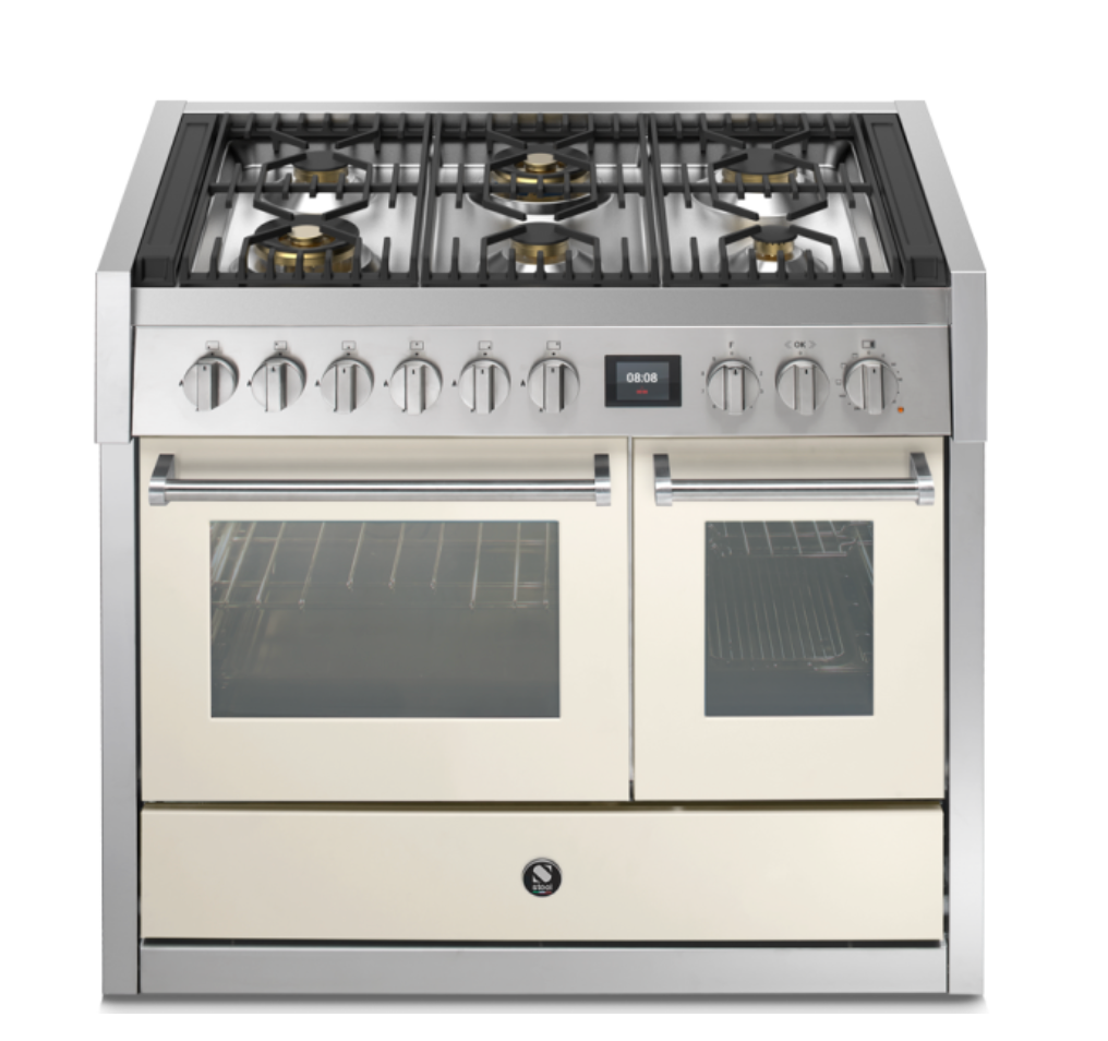 Steel Cucine Genesi 100cm Double Oven Range Cooker - GQ10SF-6W