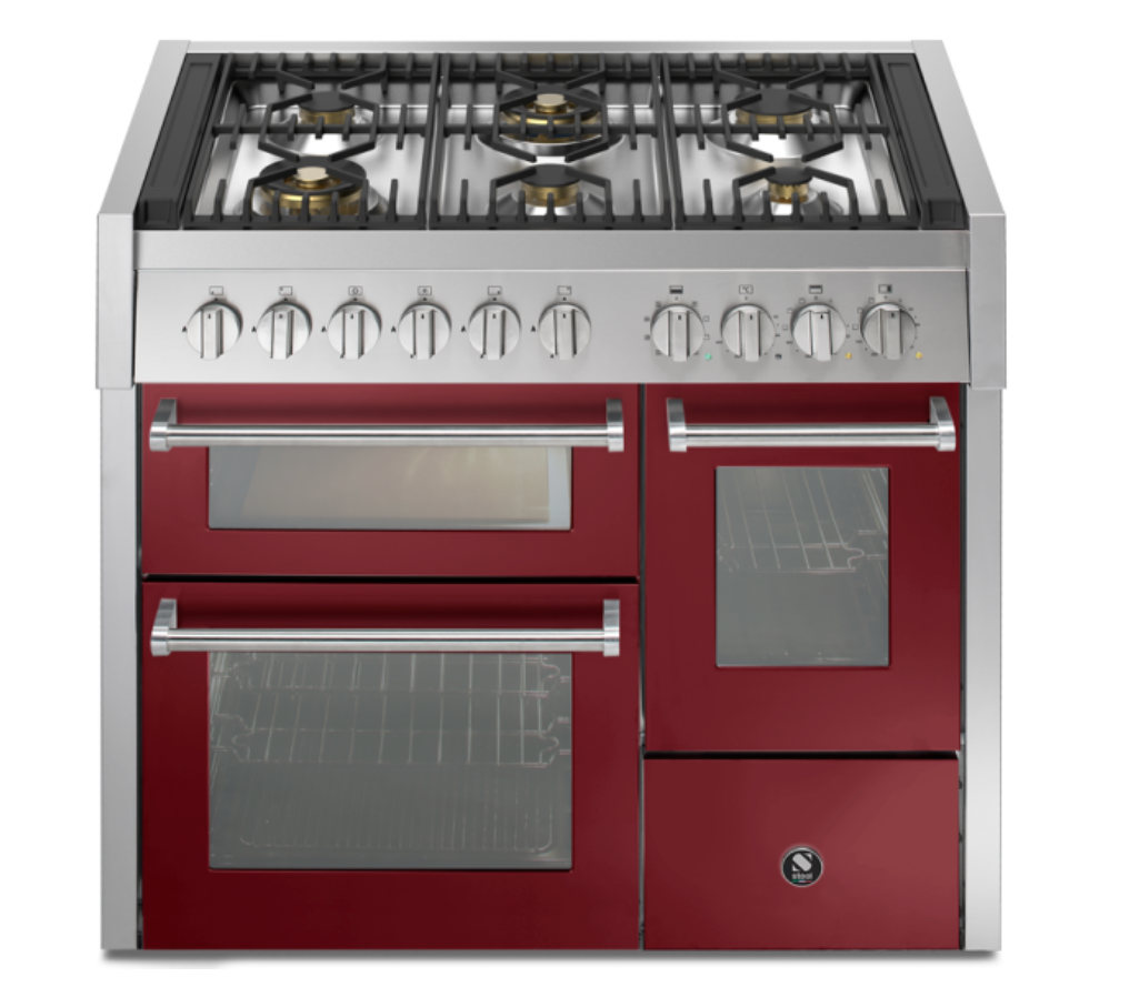 Steel Cucine Genesi 100/3 Triple Oven Range Cooker - GQ10SFF