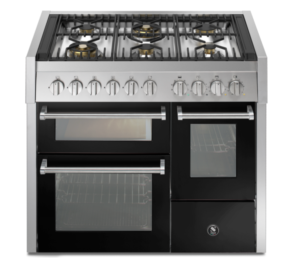 Steel Cucine Genesi 100/3 Triple Oven Range Cooker - GQ10SFF