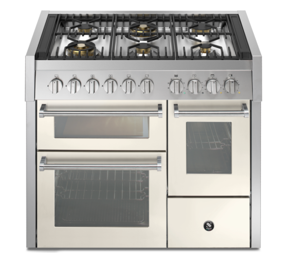 Steel Cucine Genesi 100/3 Triple Oven Range Cooker - GQ10SFF