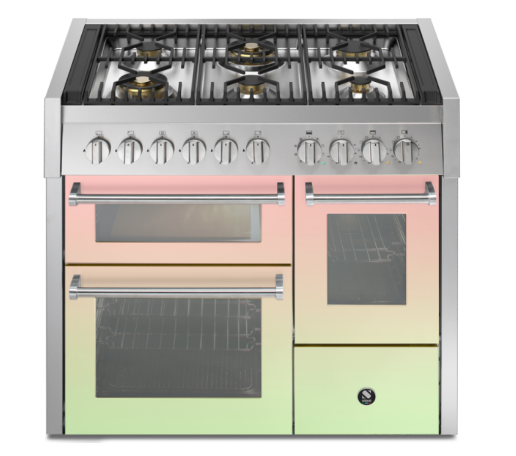 Steel Cucine Genesi 100/3 Triple Oven Range Cooker - GQ10SFF