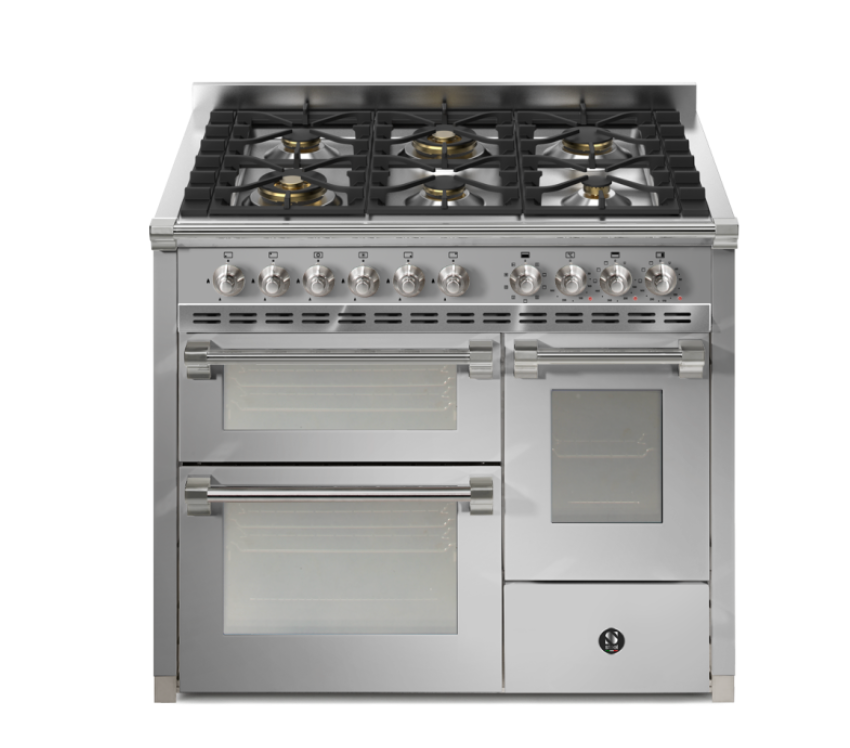 Steel Cucine Ascot 100/3 Triple Oven Range Cooker - AQ10SFF