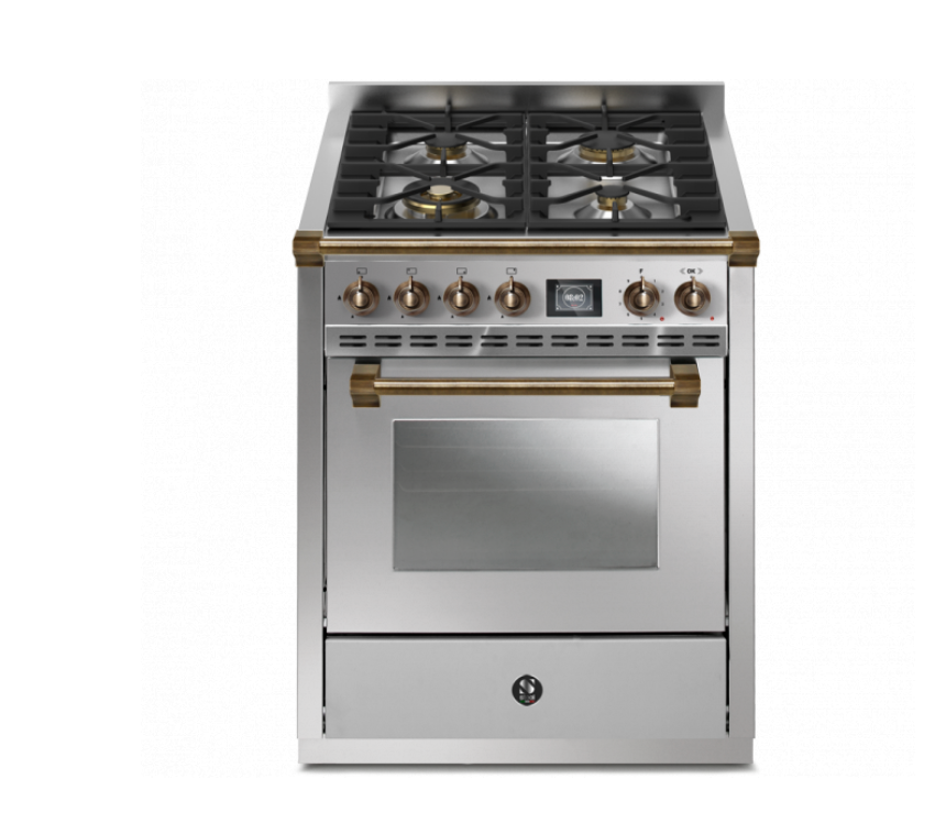 Steel Cucine Ascot 70cm Single Oven Range Cooker - AQ7S