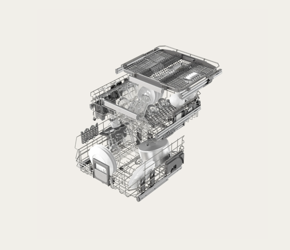 V-ZUG AdoraDish V6000 VGBO Integrated Dishwasher - DWV6XCOP