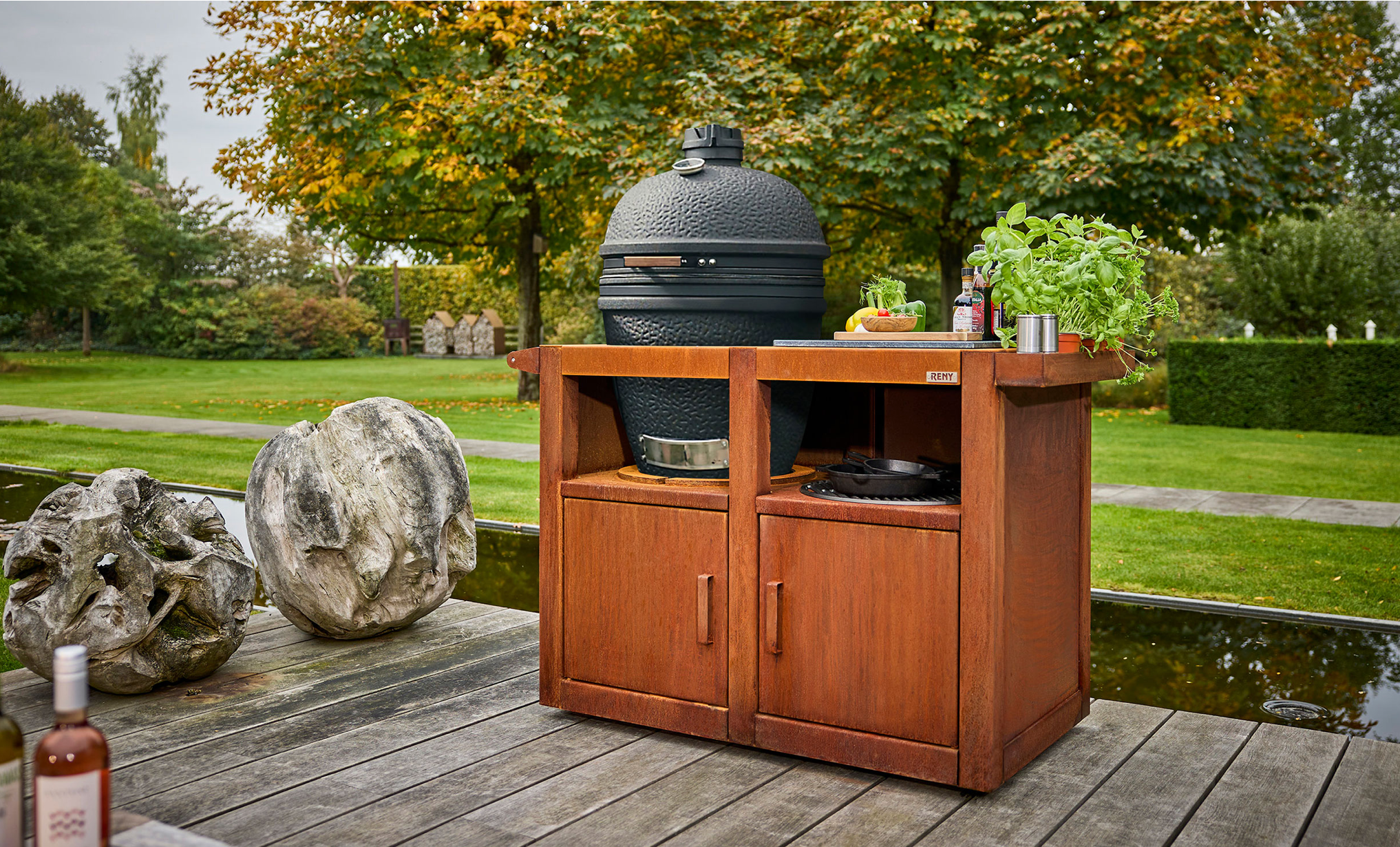 RB73 BBQuar kitchen trolley