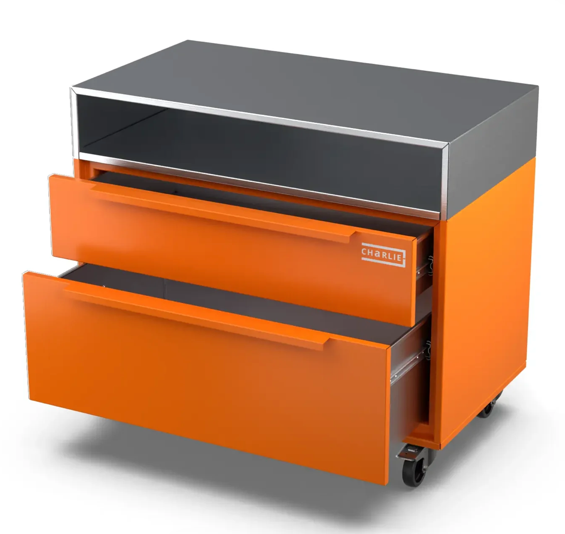Charlie Oven Two Drawer Base Cabinet
