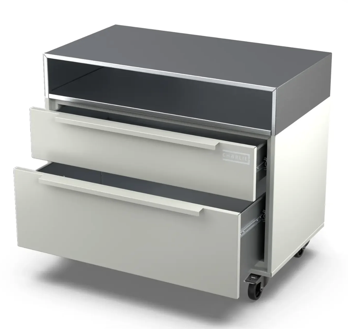 Charlie Oven Two Drawer Base Cabinet