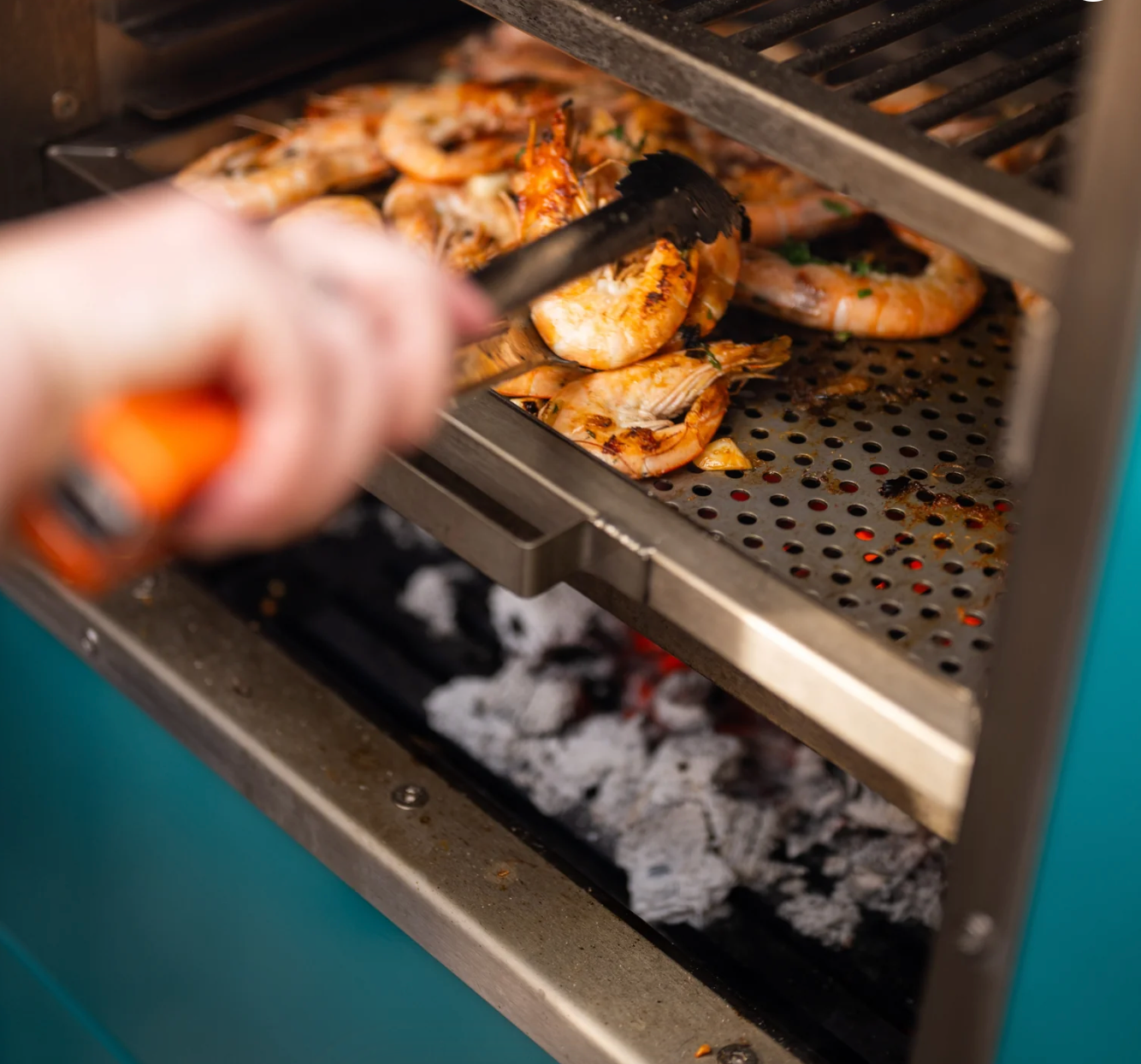 Charlie Oven Perforated Plancha Rack