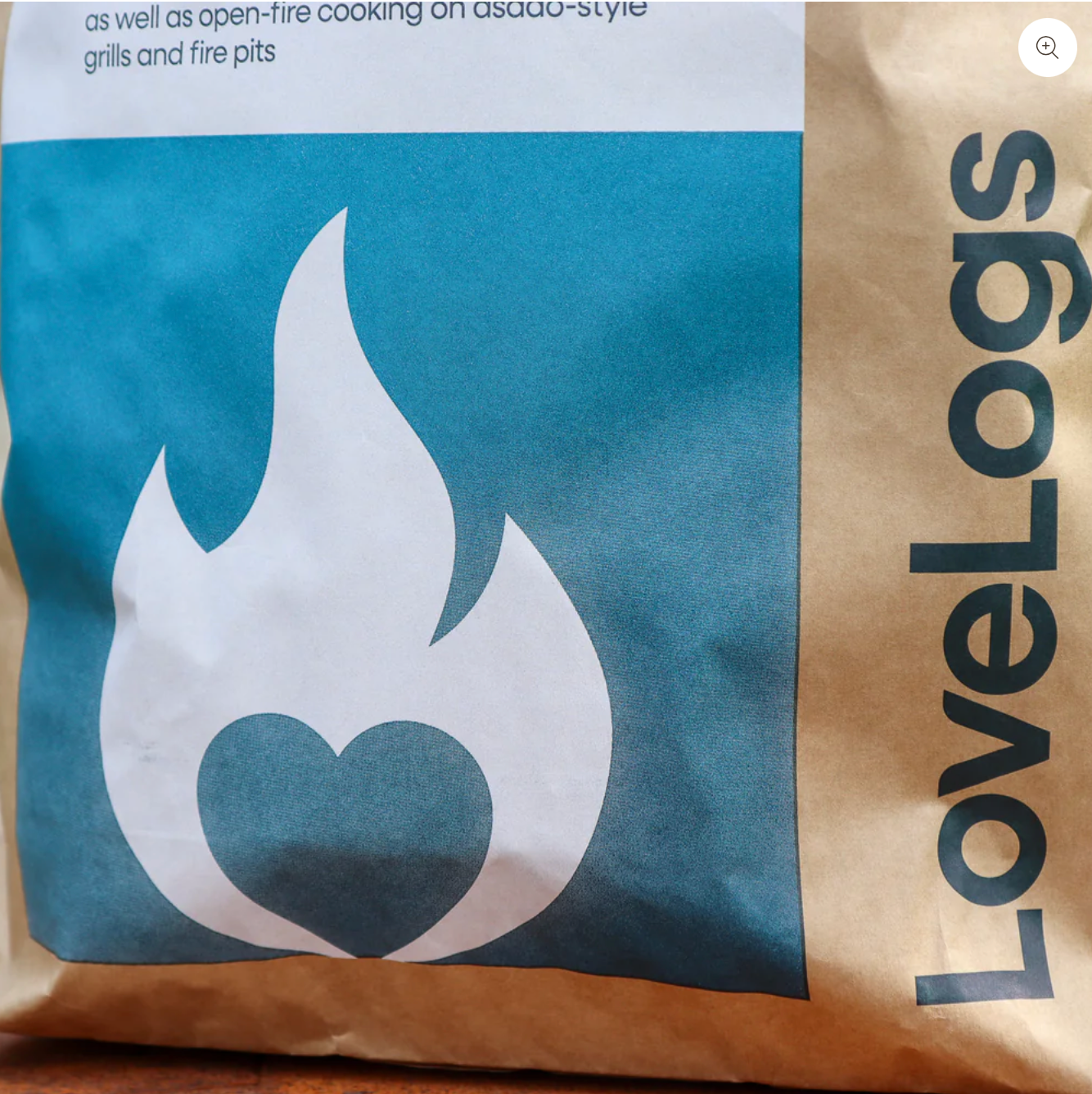 Charlie Oven Love Logs British Premium Oak Charcoal
