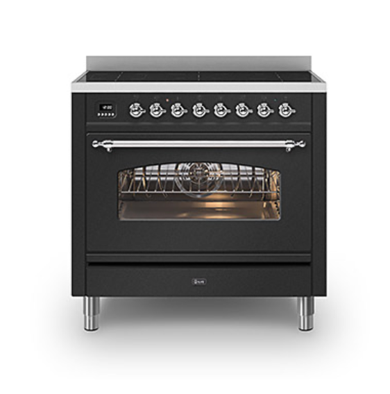 ILVE Milano 90cm Induction Range Cooker - PI096NE3