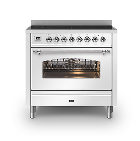 ILVE Milano 90cm Induction Range Cooker - PI096NE3