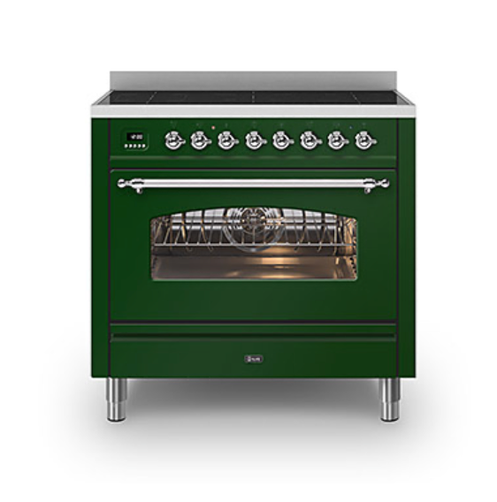 ILVE Milano 90cm Induction Range Cooker - PI096NE3