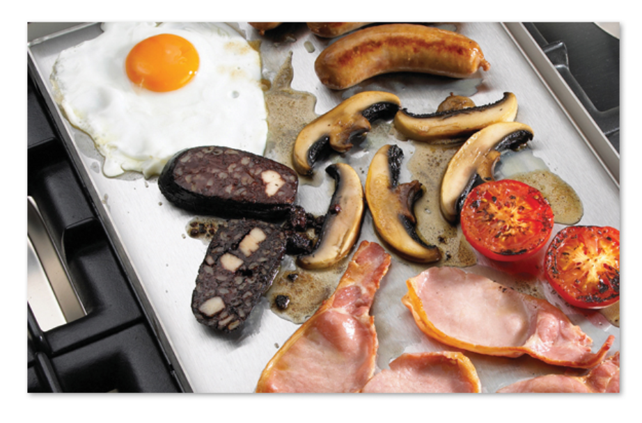 ILVE Milano 90cm Fry Top Dual Fuel Range Cooker - P09F-NE3