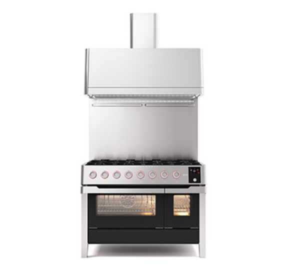 ILVE Panoramagic 120cm 8 Burner Range Cooker - PM128DS3