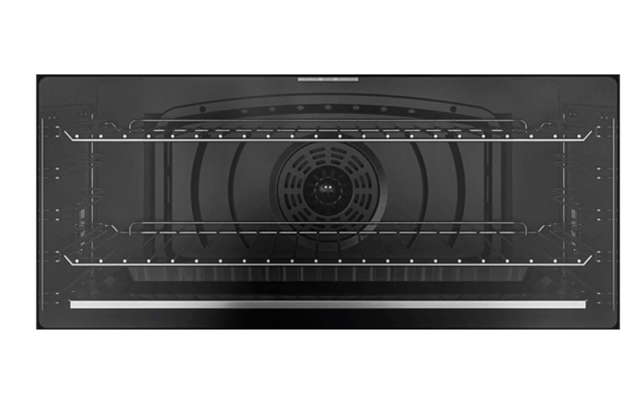 ILVE Nero Roma 90 cm black glass TFT built-in oven - OV91GT31