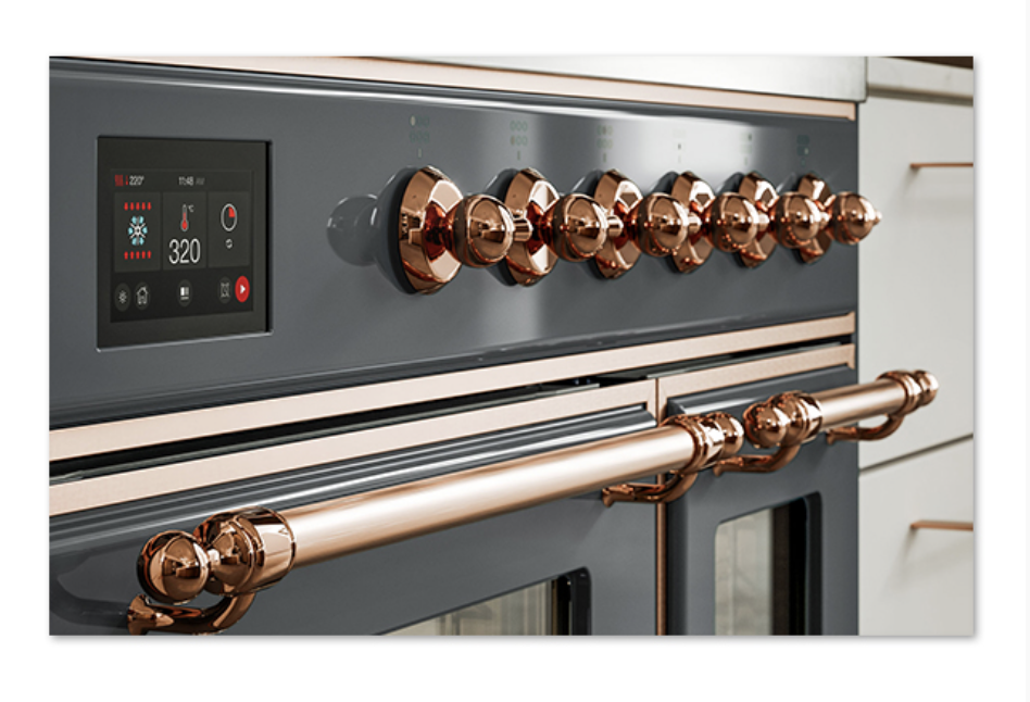 ILVE Majestic Milano 90cm Single 6 Burner Oven Dual Fuel - M096DNE3