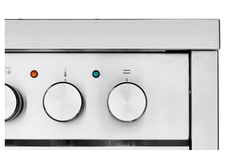 Ilve Roma 120 Fry-Top Dual Fuel Range Cooker - P12FWE3