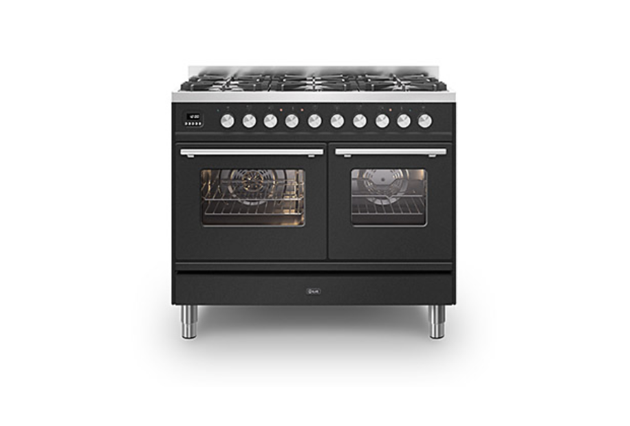 ILVE Roma 100cm 6 Burner Dual Fuel Range Cooker - PD106WE3