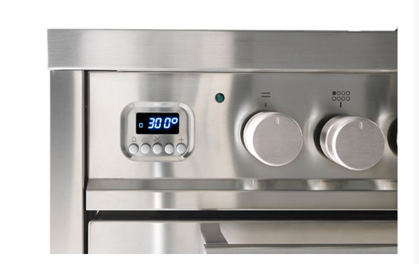 ILVE Roma 120 Fry-Top + 2-Zone Induction Range Cooker