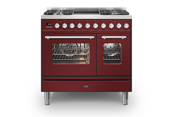 ILVE Roma 90 Twin 2-Zone Induction Range Cooker - PD09FWE3