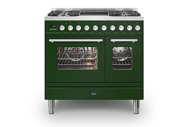 ILVE Roma 90 Twin 2-Zone Induction Range Cooker - PD09FWE3