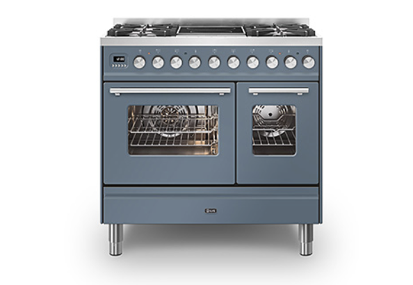 ILVE Roma 90 Twin 2-Zone Induction Range Cooker - PD09FWE3