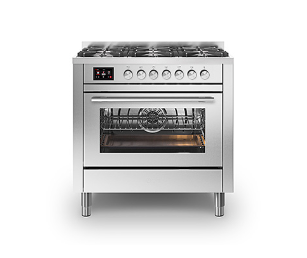 ILVE Roma 90 Single TFT Pyro 6-Burner Range Cooker - P36FDDWSY