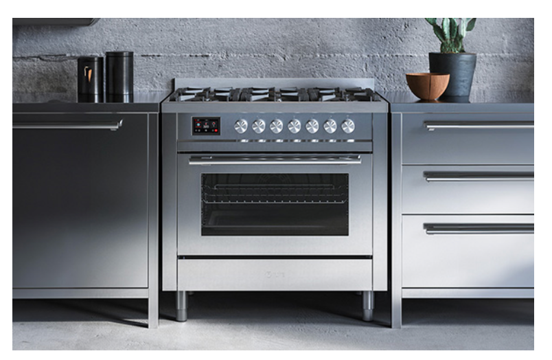ILVE Roma 90 Single TFT Pyro 6-Burner Range Cooker - P36FDDWSY