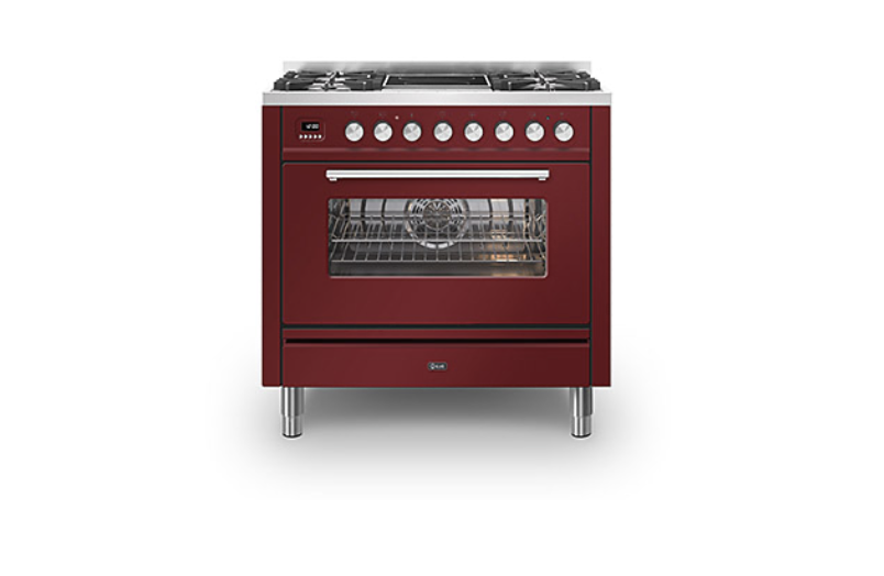 ILVE Roma 90 Single 2-Zone Induction Range Cooker - P09IWE3