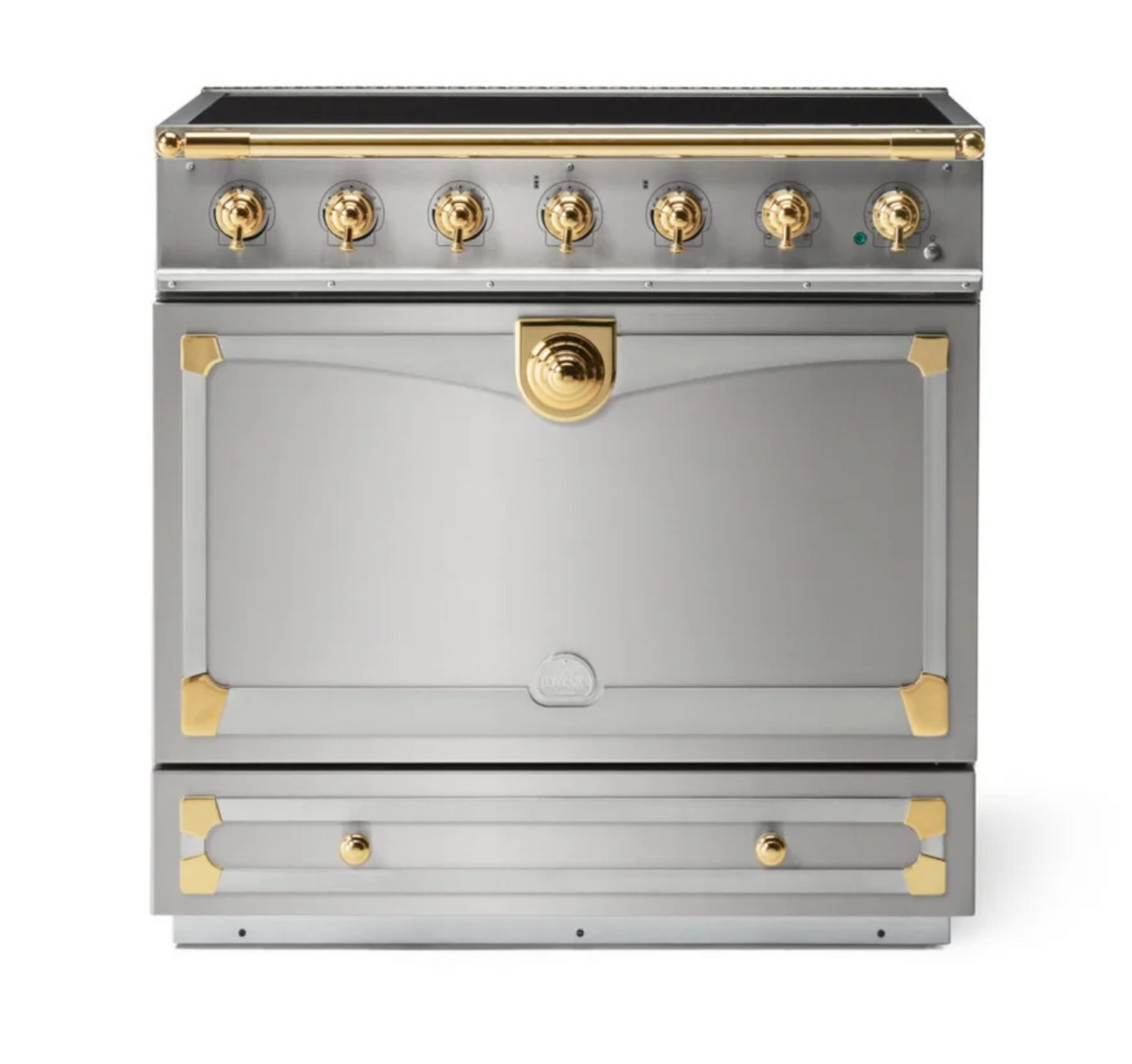 La Cornue Cornufé 90 Albertine Induction Range Cooker - Stainless Steel