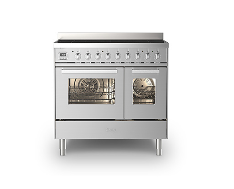 ILVE Pro-Line 90 Twin Induction Range Cooker