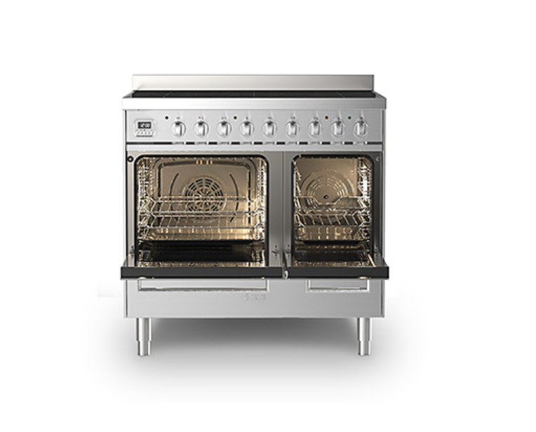 ILVE Pro-Line 90 Twin Induction Range Cooker