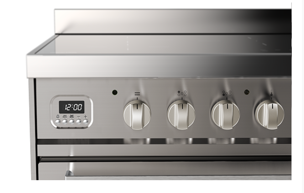 ILVE Pro-Line 90 Twin Induction Range Cooker