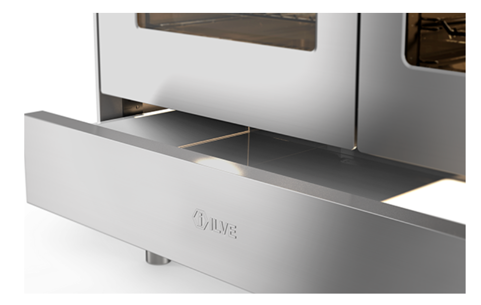 ILVE Pro-Line 90 Twin 6-Burner Range Cooker