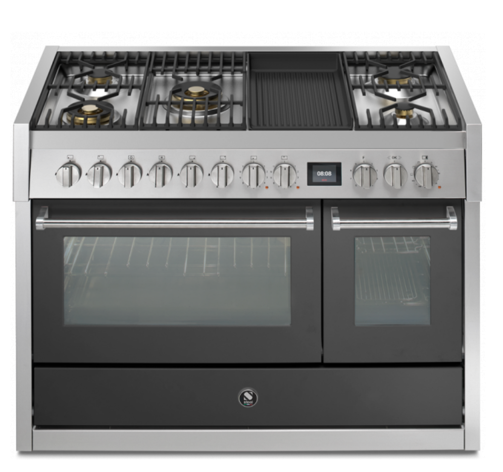 Steel Cucine Genesi 120cm Double Oven Range Cooker - GQ12SF-6M