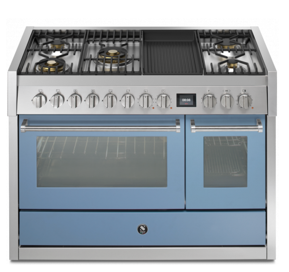 Steel Cucine Genesi 120cm Double Oven Range Cooker - GQ12SF-6M