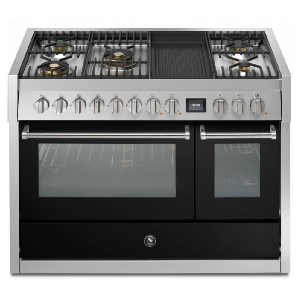 Steel Cucine Genesi 120cm Double Oven Range Cooker - GQ12SF-6M