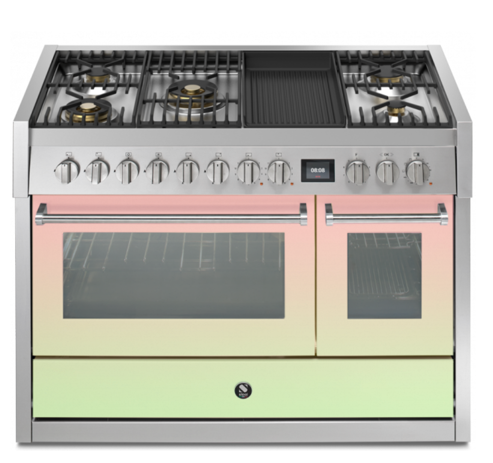 Steel Cucine Genesi 120cm Double Oven Range Cooker - GQ12SF-6M