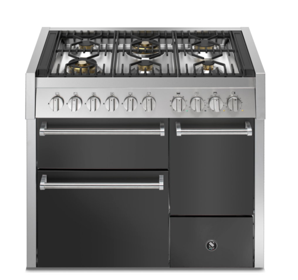 Steel Cucine Genesi 100/3 Triple Oven Solid Door Range Cooker - GQ10SFF-D