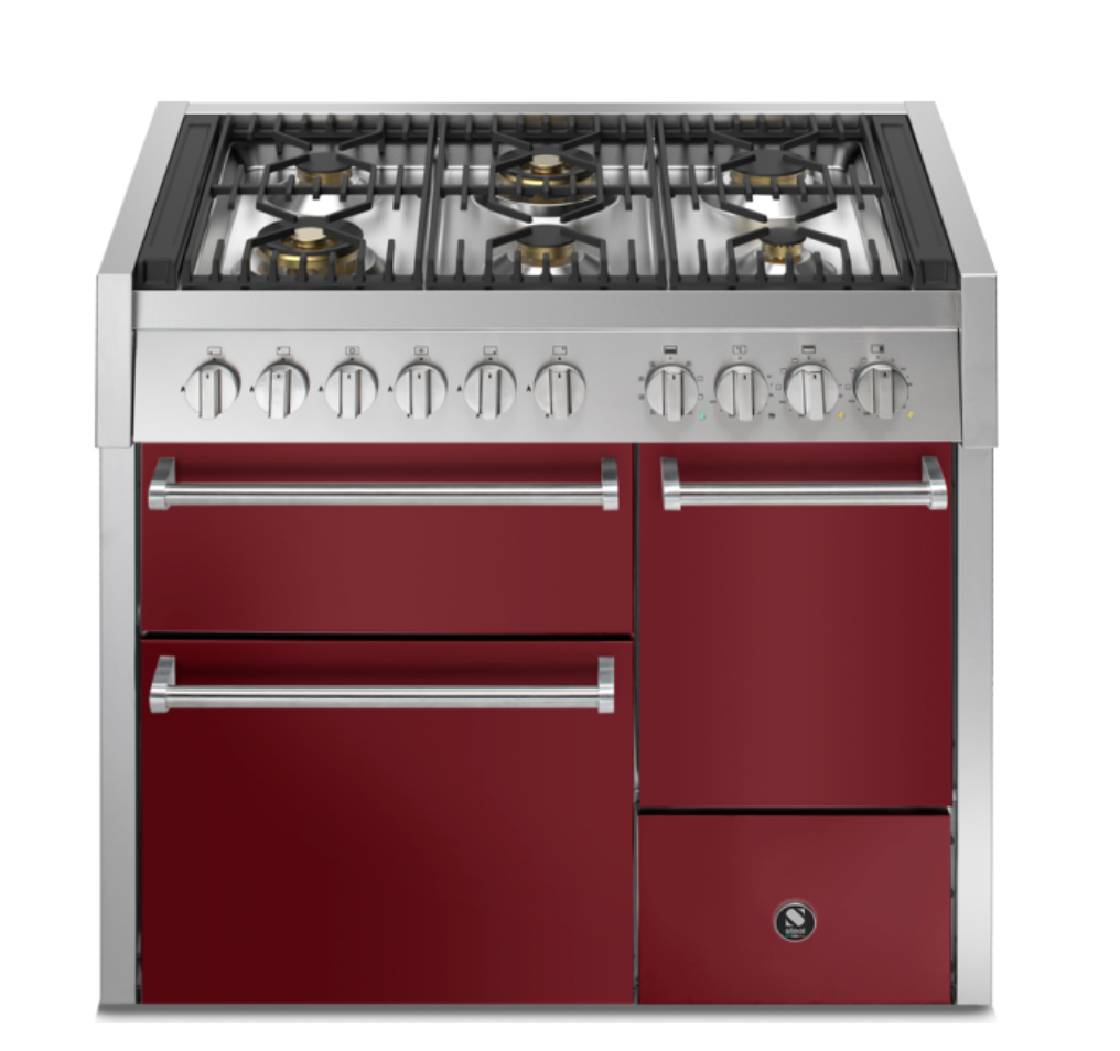 Steel Cucine Genesi 100/3 Triple Oven Solid Door Range Cooker - GQ10SFF-D