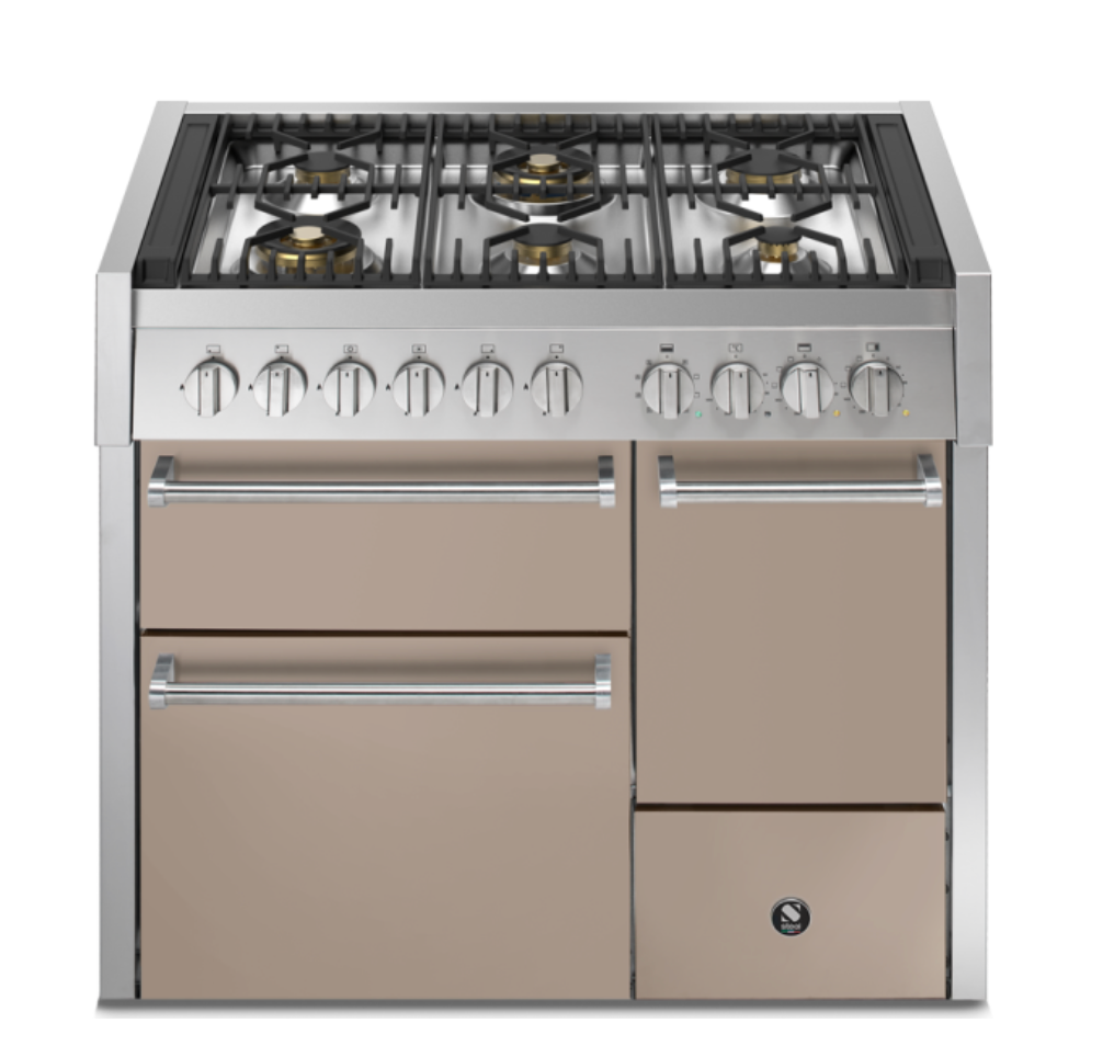 Steel Cucine Genesi 100/3 Triple Oven Solid Door Range Cooker - GQ10SFF-D