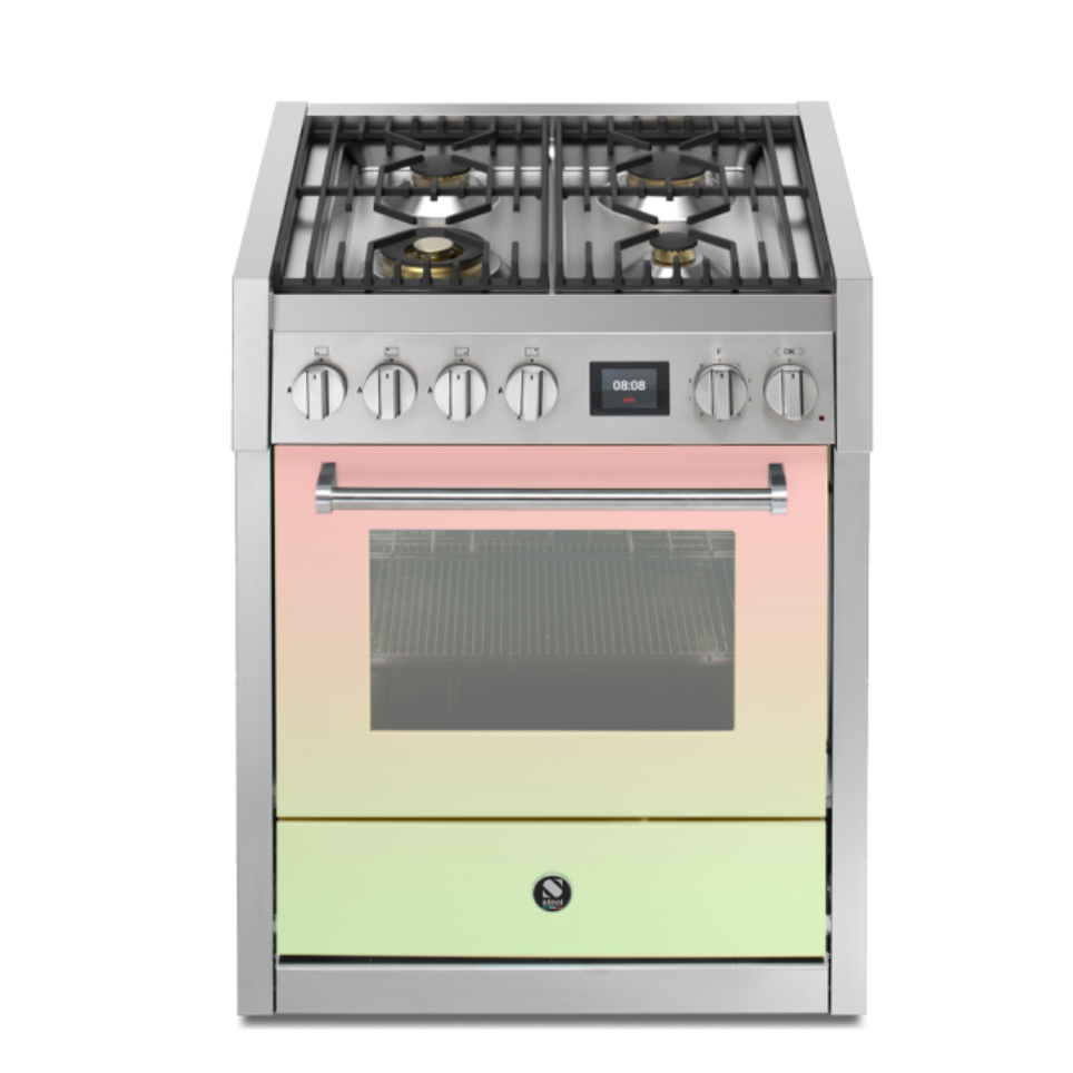 Steel Cucine Genesi 70cm Single Oven Range Cooker - GQ7S-4