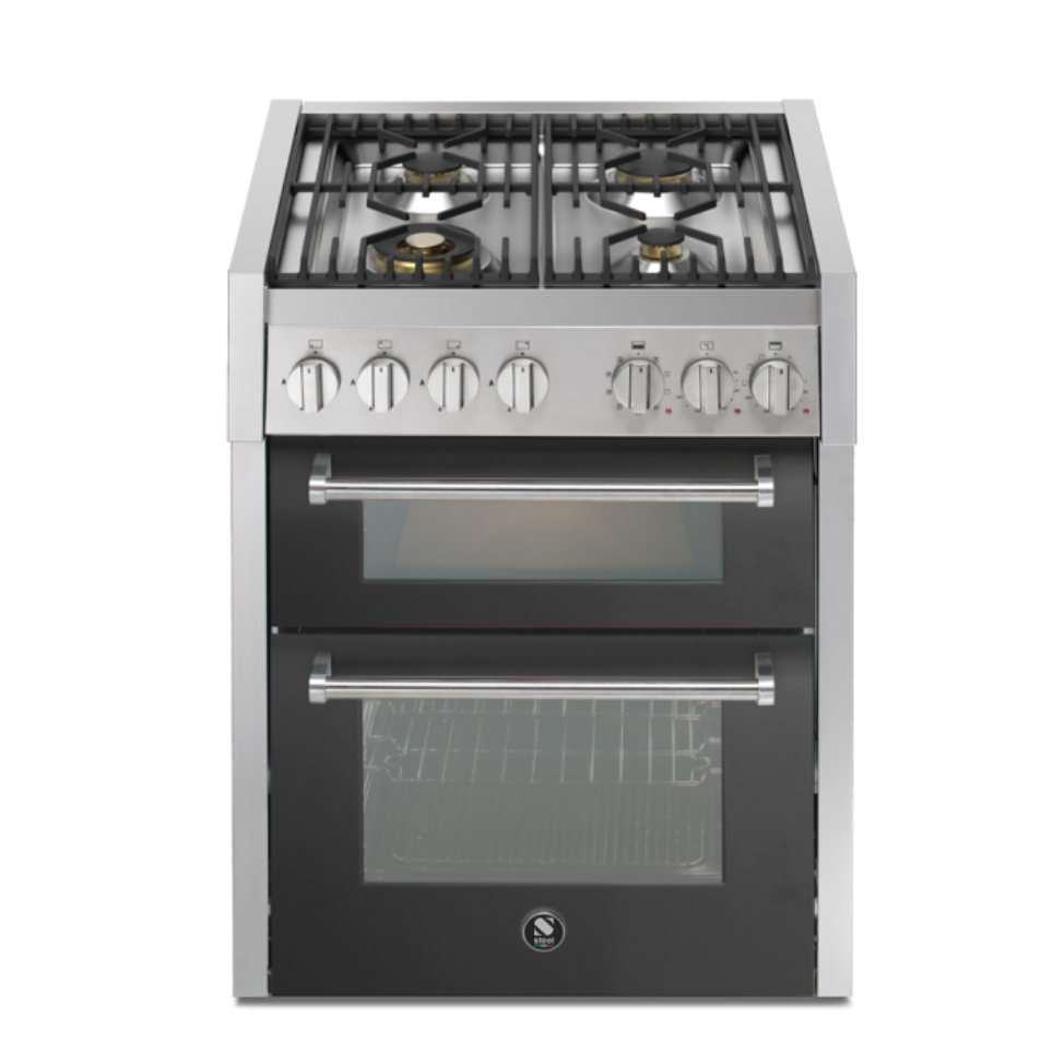 Steel Cucine Genesi 70/2 Double Oven Range Cooker - GQ7SF-4