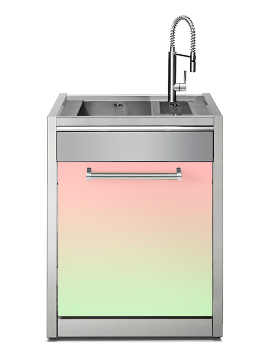 Steel Cucine Genesi 70 sink - GQ7S-L2