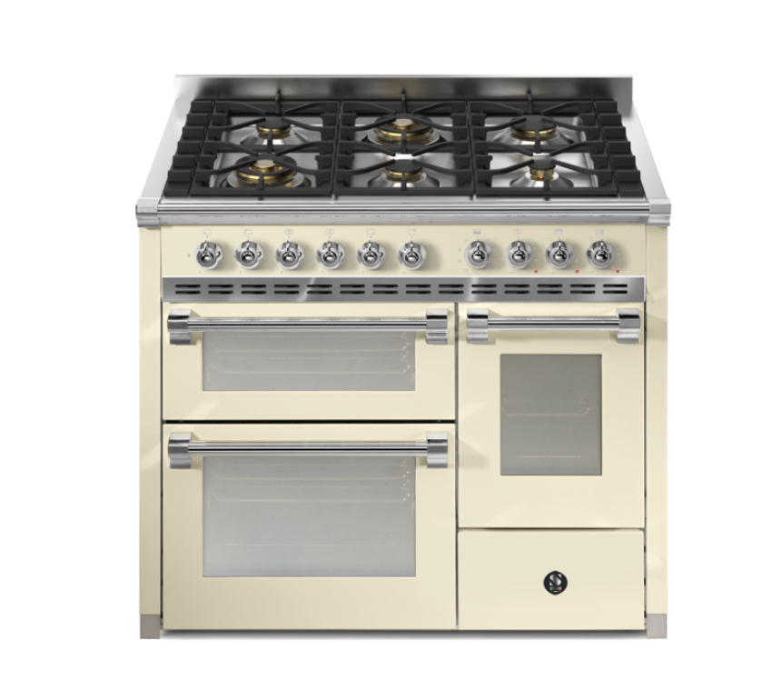 Steel Cucine Ascot 100/3 Triple Oven Range Cooker - AQ10SFF